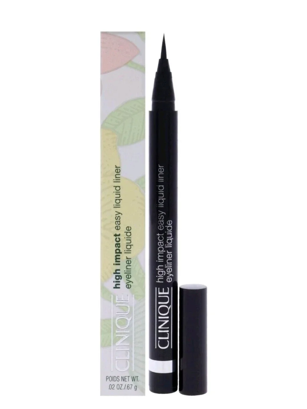 NEW! Clinique High Impact Easy Liquid Liner - 01 Black 0.02oz/0.67g NIB